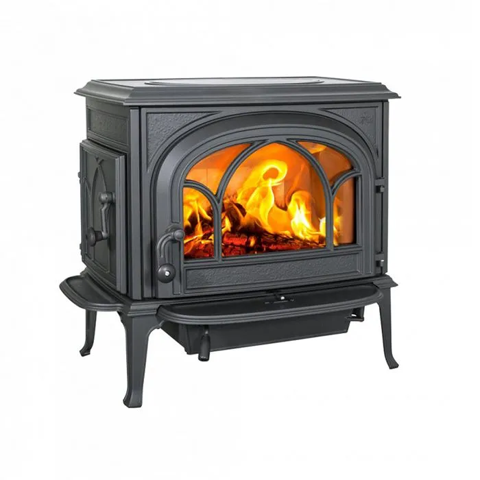 Mashhur Iron Log burner pechka yopiq