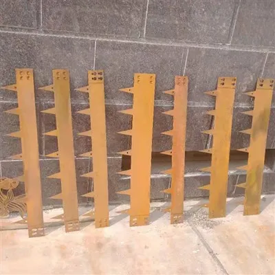 Maxsus metall maysa Corten po'lat bog 'chekka