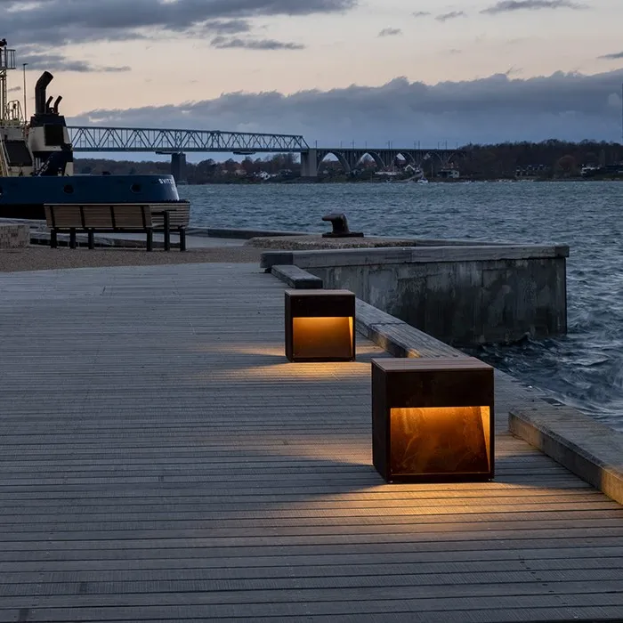 outdoor bollard garden lights (1)